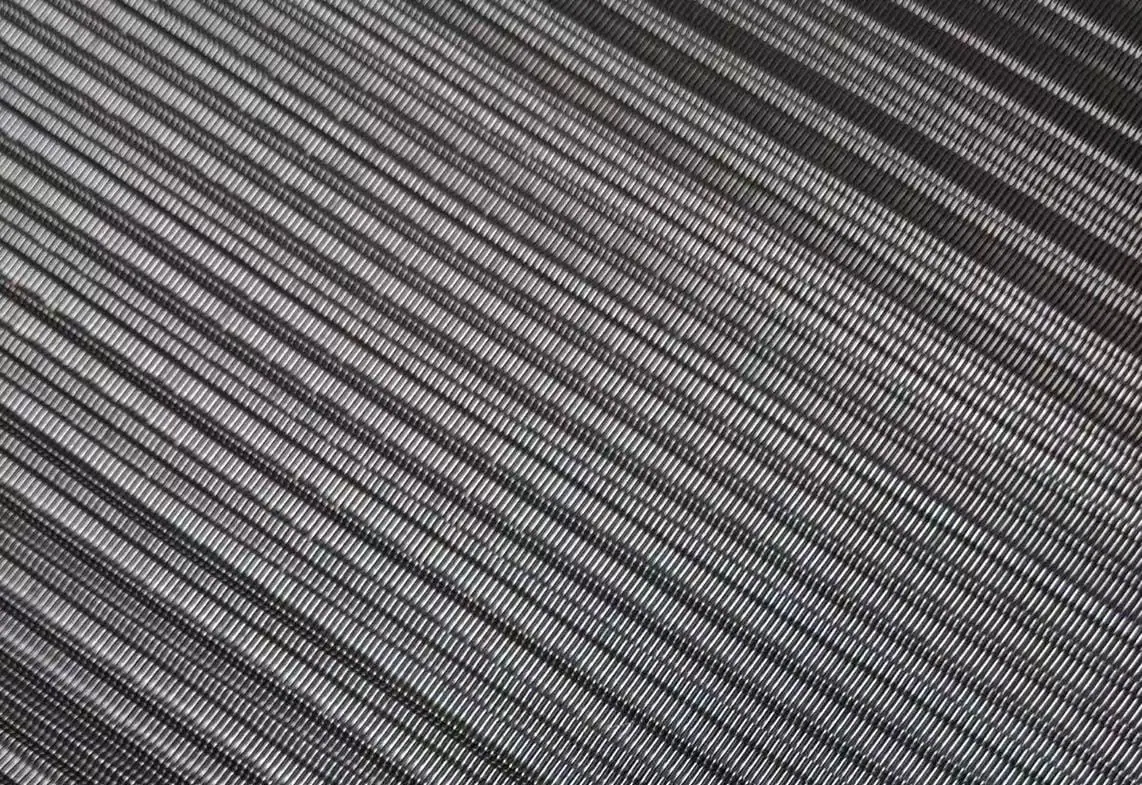 SG-LG-009 laminated glass metal mesh pattern sample