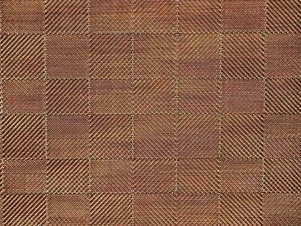 SG-LG-015 laminated glass metal mesh pattern sample
