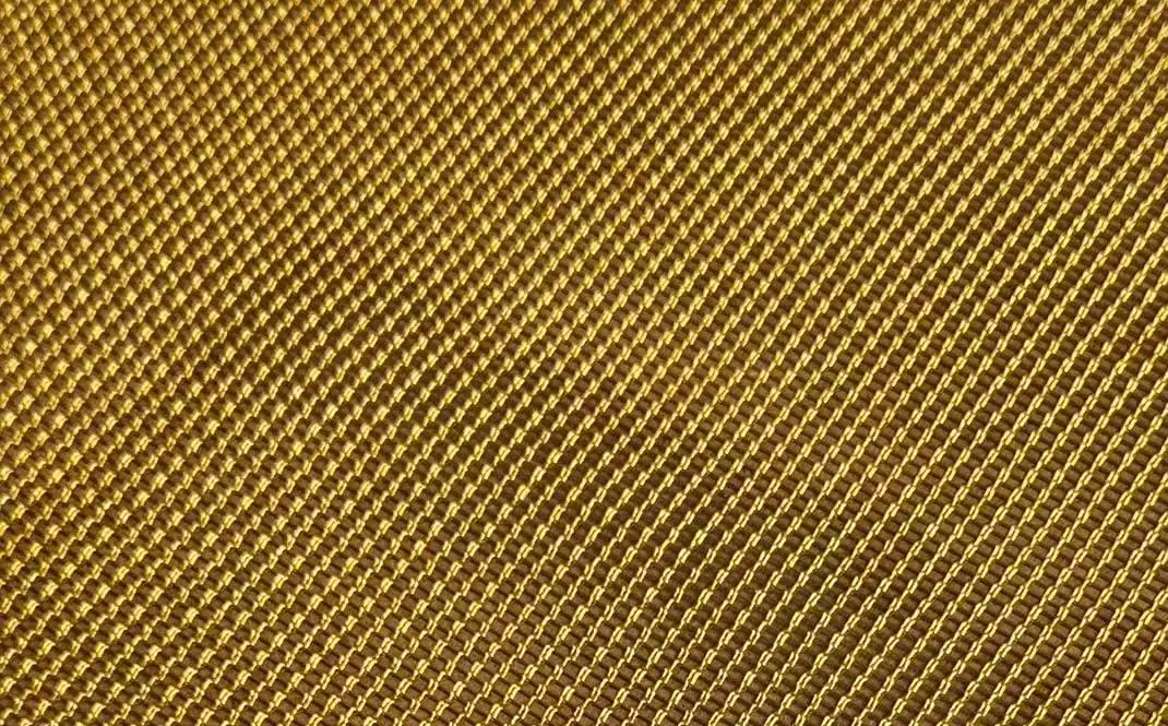 SG-LG-020 laminated glass metal mesh pattern sample