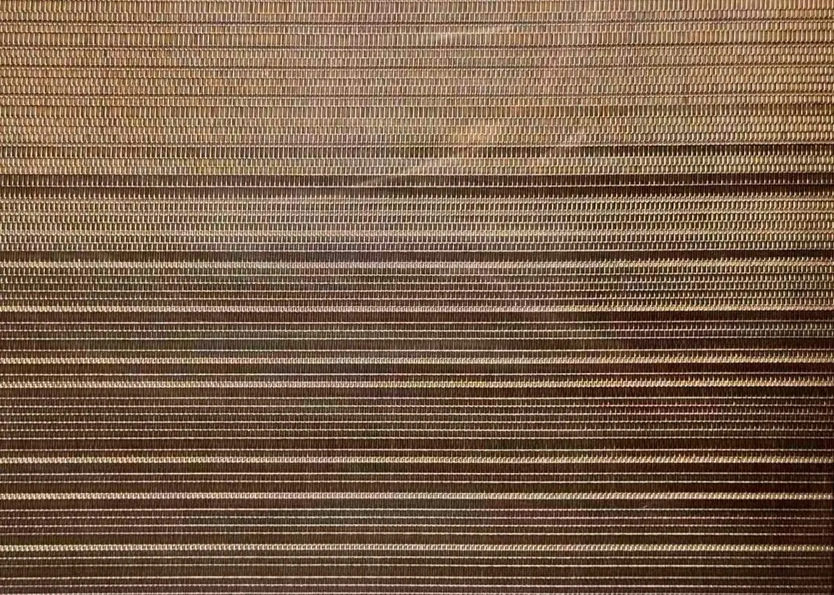 SG-LG-036 laminated glass metal mesh pattern sample