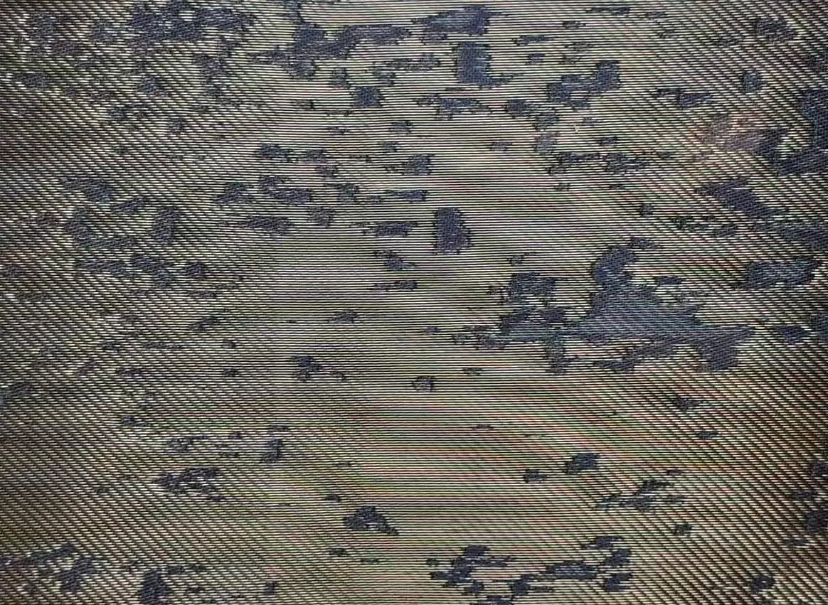 SG-LG-052 laminated glass metal mesh pattern sample