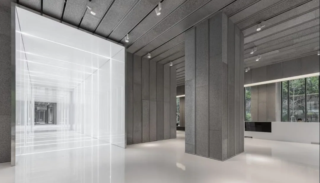 Showroom aluminum foam metal feature wall - Aluminum Foam Panel