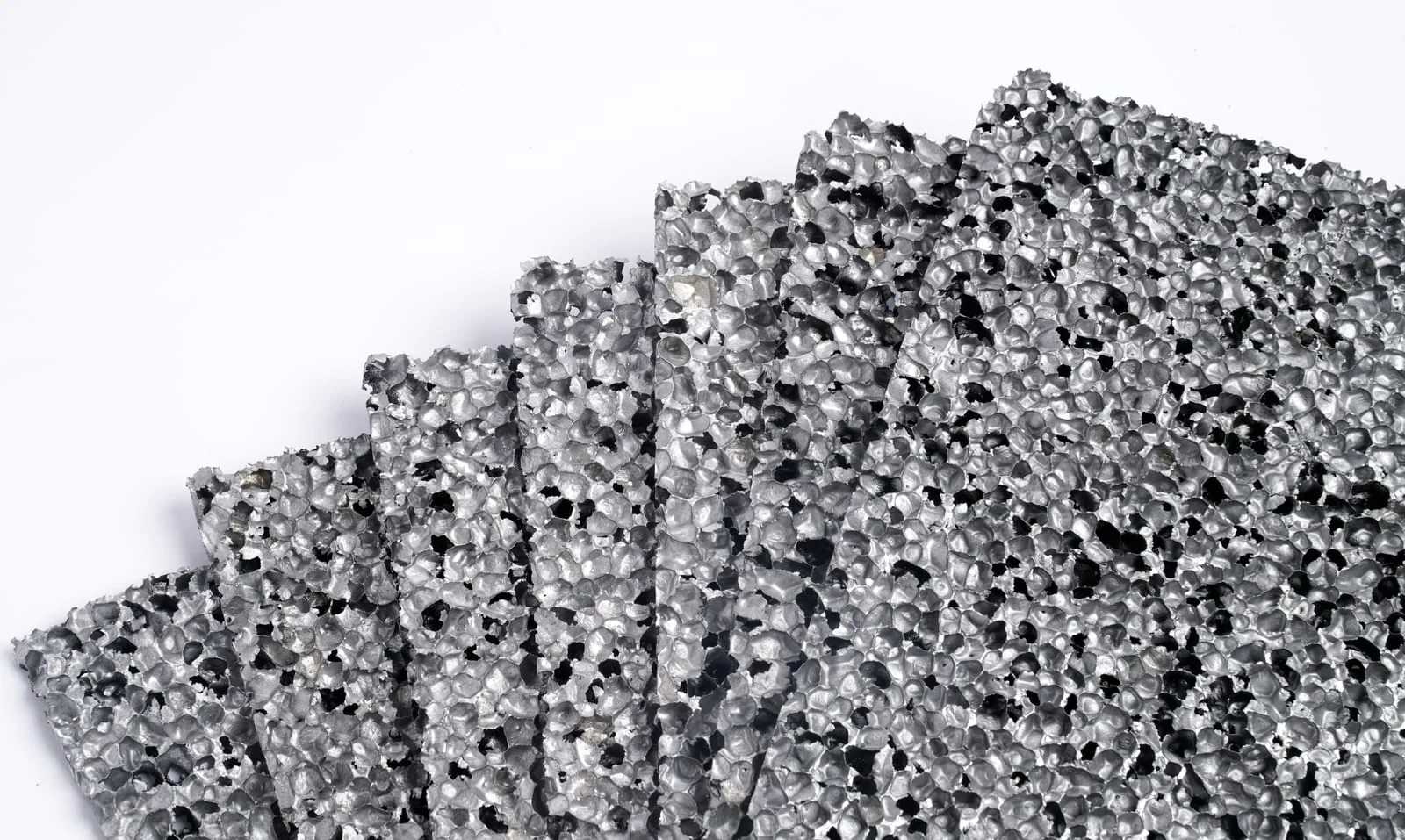 Porous sample stack for Aluminum Foam Panel