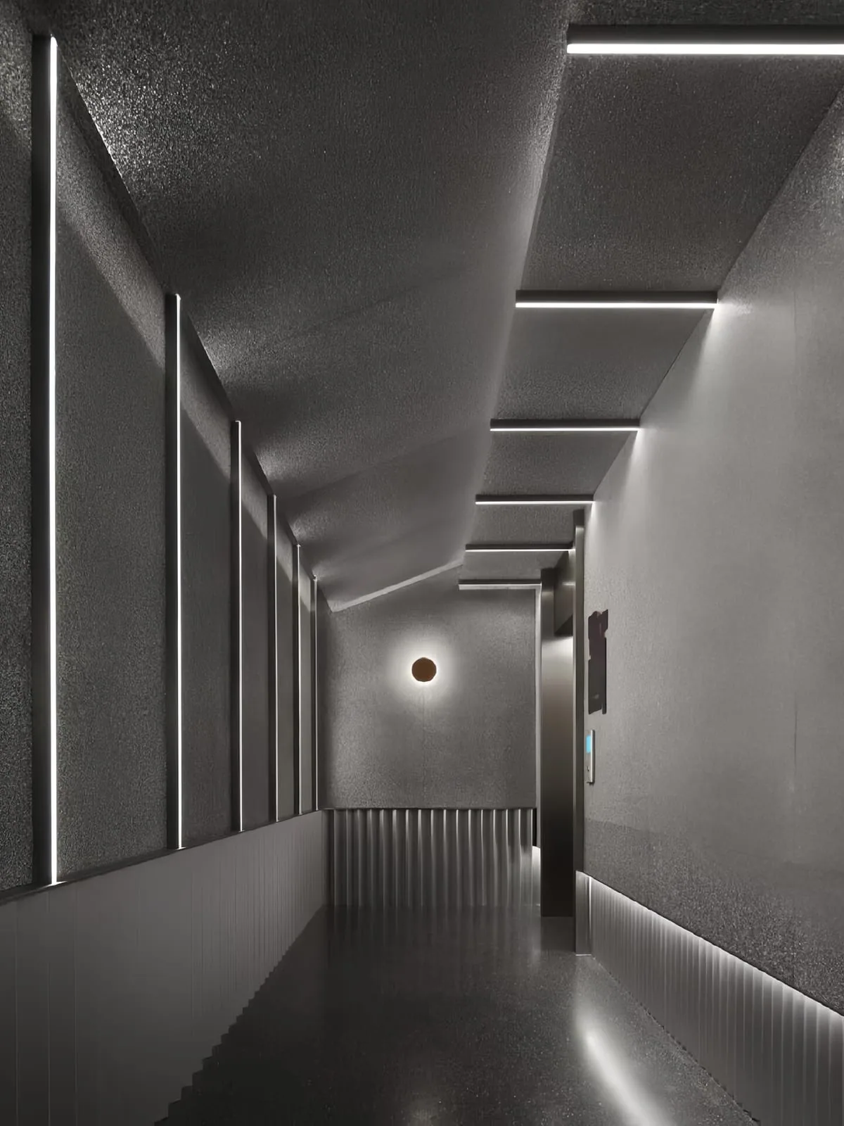 Corridor ceiling for Aluminum Foam Panel