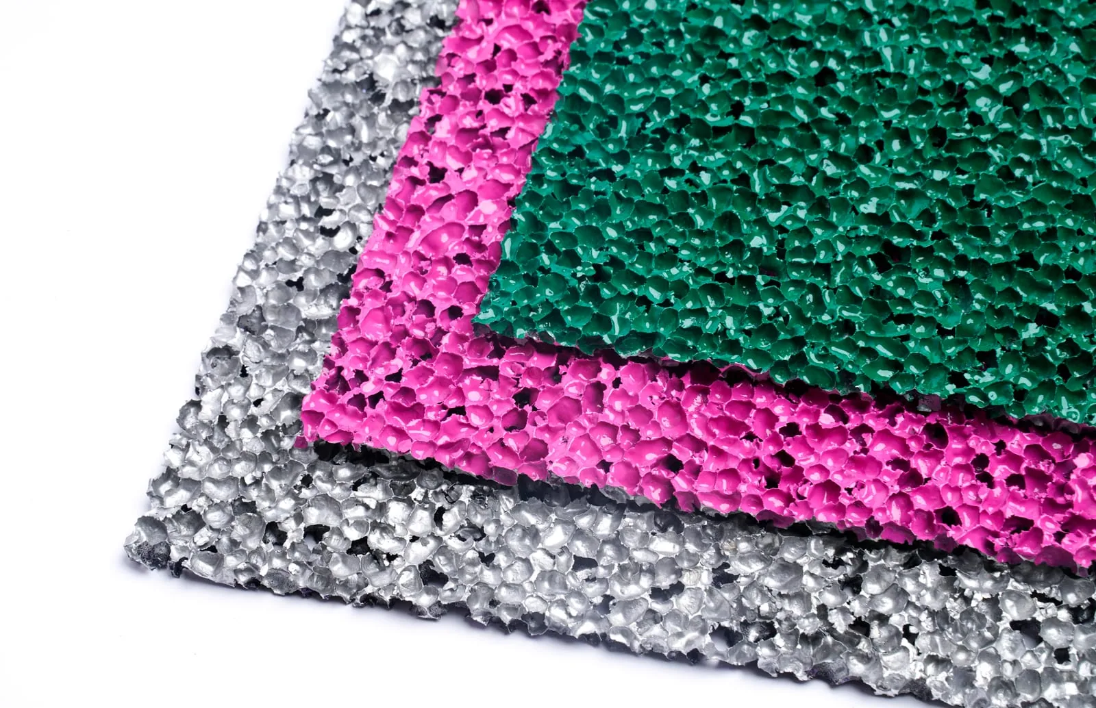 RAL colour samples for custom aluminum foam panel finish