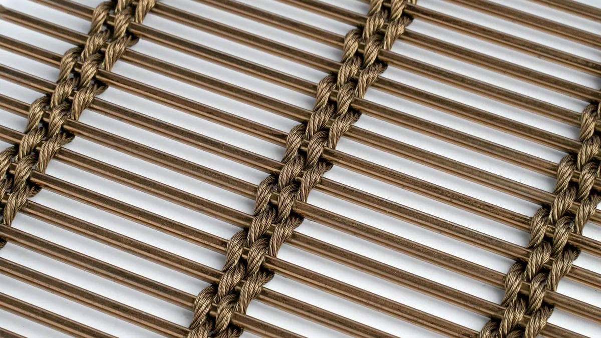 SG-CR-010 architectural cable rod wire mesh sample