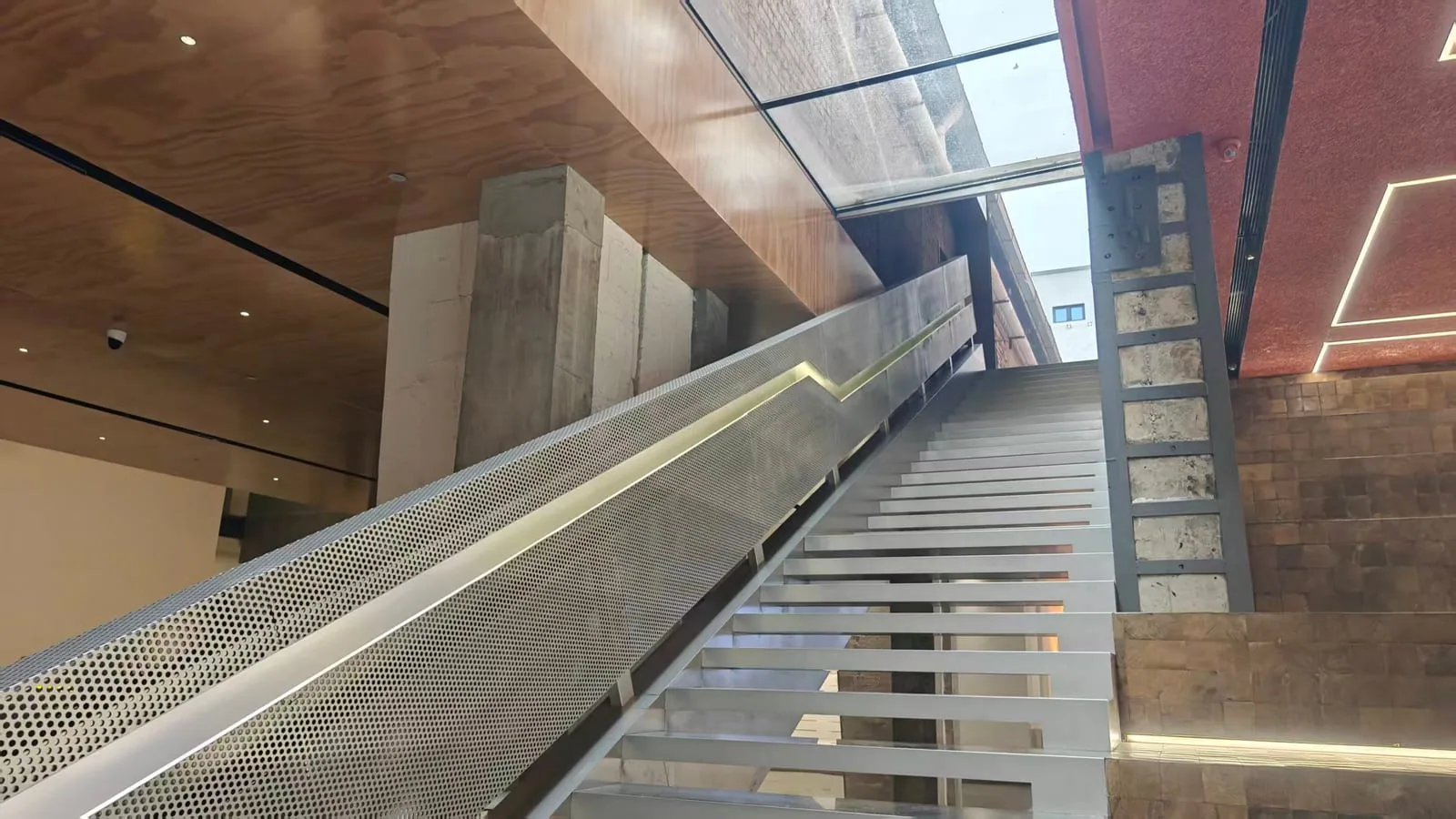 Public building perforated metal safety screen - Perforated Metal Sheet