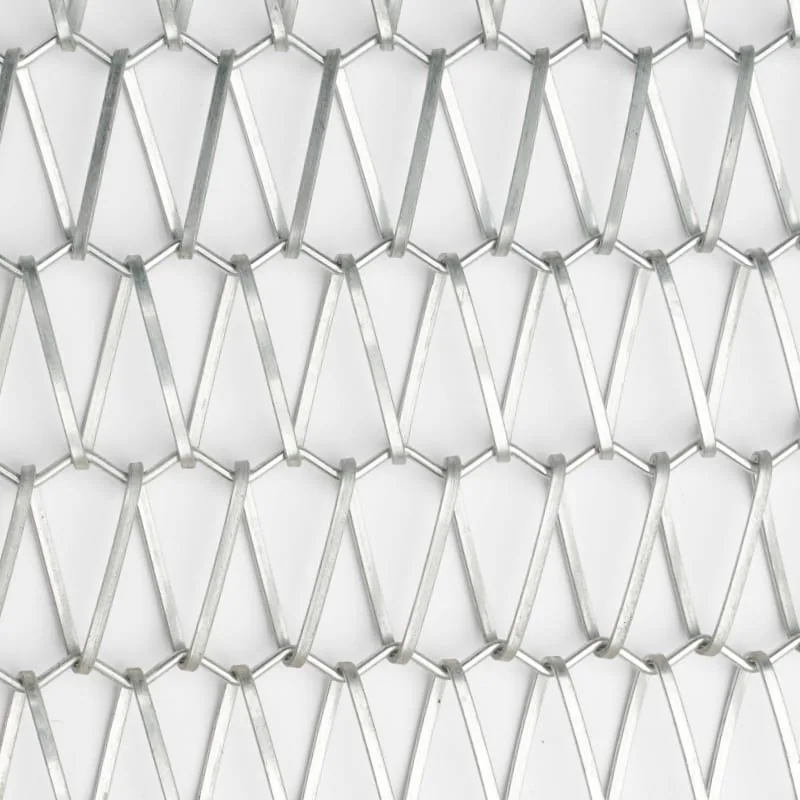 Large spiral mesh opening sample