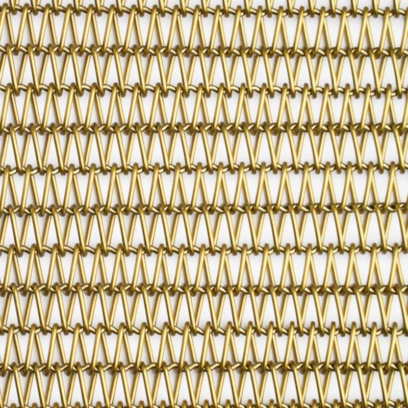Fine spiral mesh opening sample