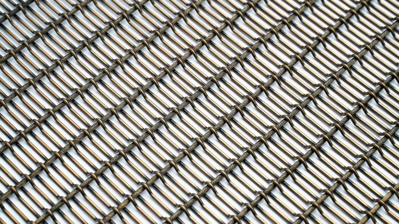 Aged Bronze Finish finish route review for architectural metal mesh