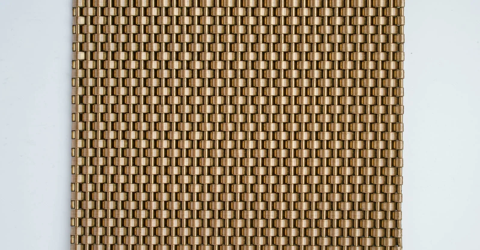 Copper architectural metal mesh sample approval reference