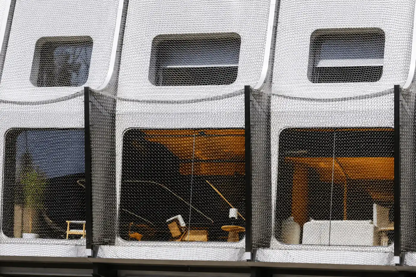 Custom Installation Methods for SGORIA architectural metal mesh fixing support