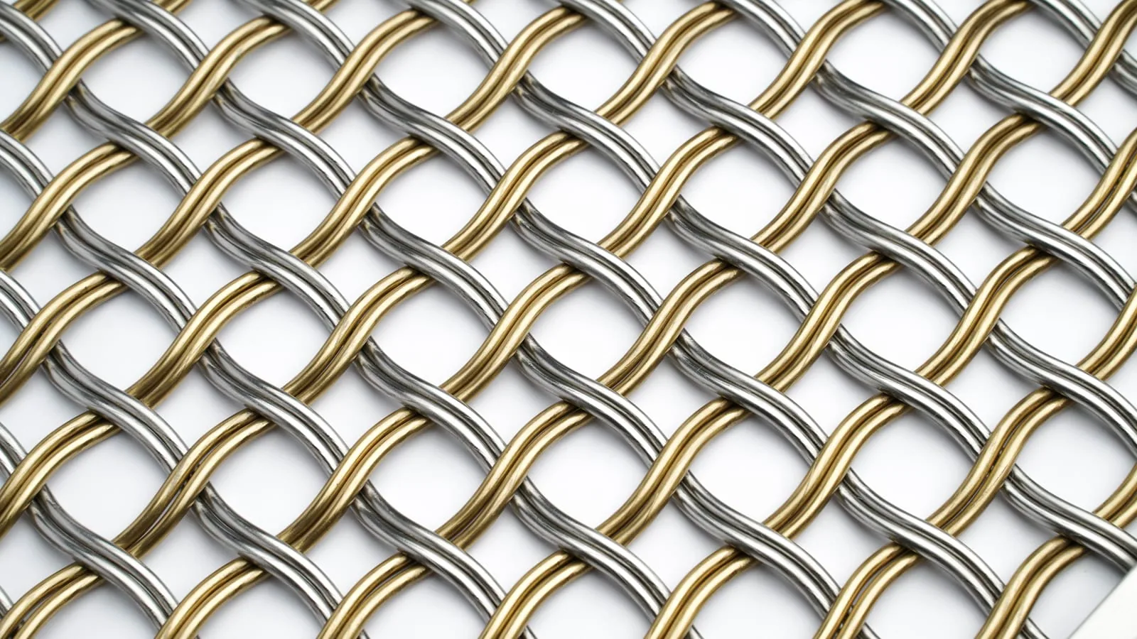Finish selection by condition for SGORIA architectural metal mesh sustainability