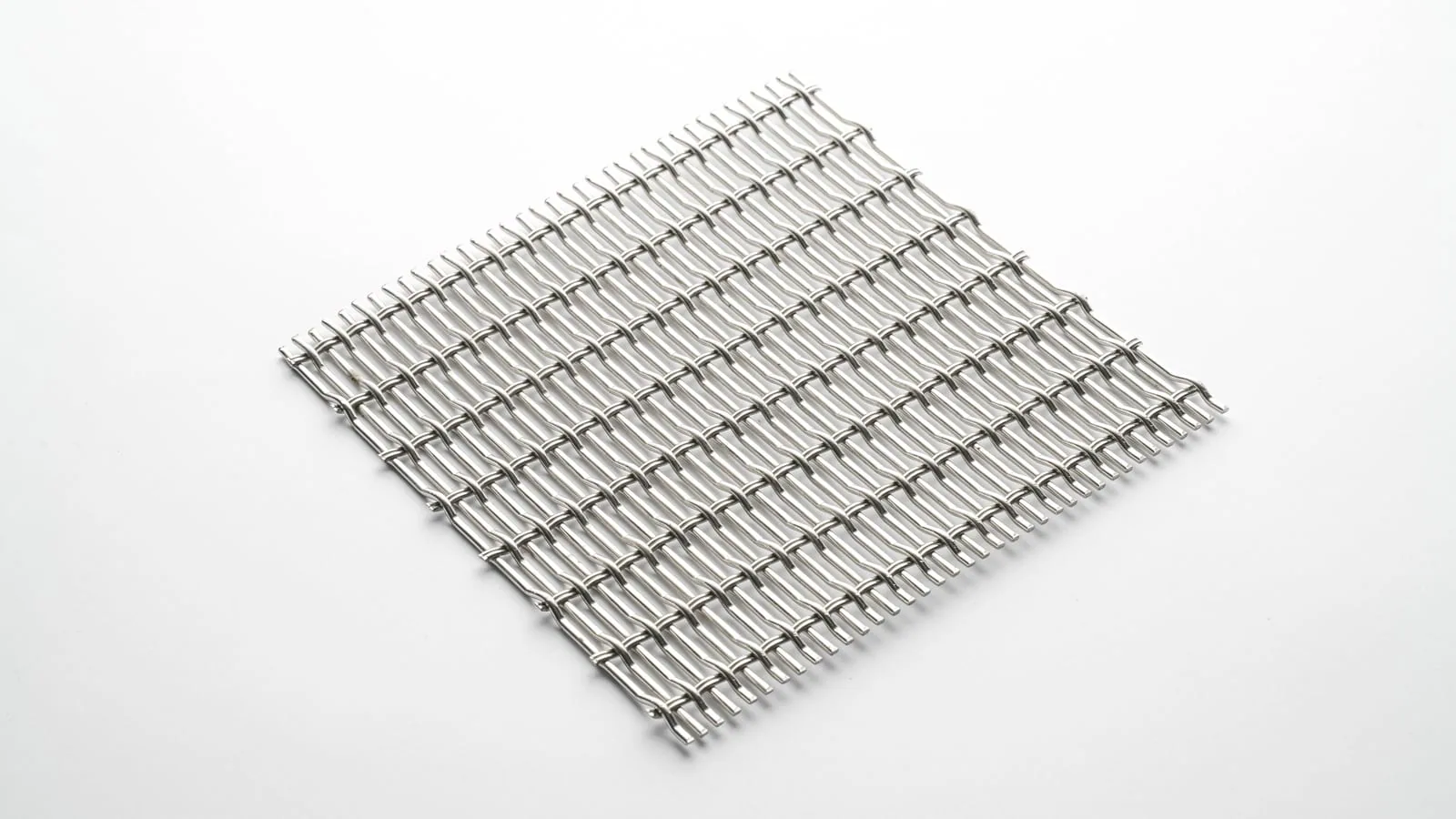 Natural Metal Finish sample approval reference for architectural metal mesh