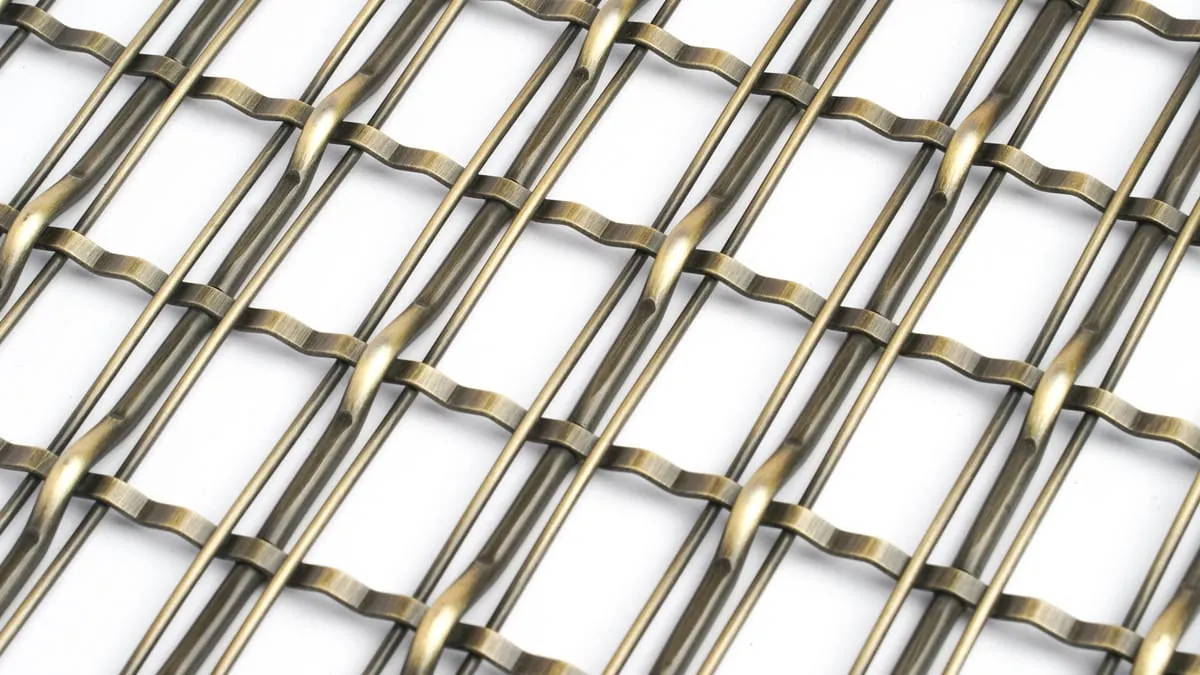 SG-WM-034 architectural woven wire mesh sample