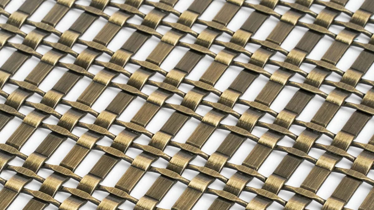 SG-WM-040 architectural woven wire mesh sample